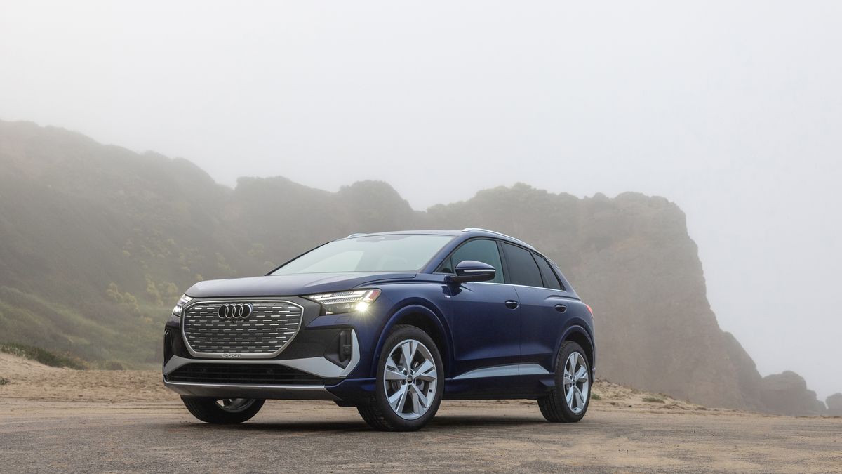 2024 Audi Q4 E-tron Gains Range, Power, and Retuned Driving